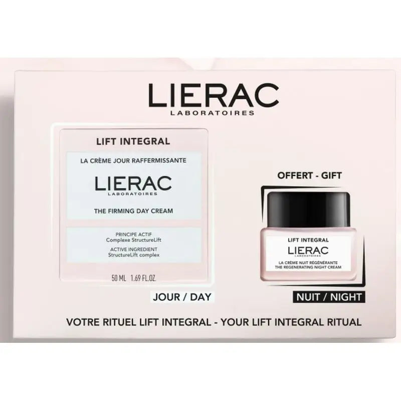 Lierac Set Crema Día Lift Integral + Mini Talla Crema Noche 20Ml