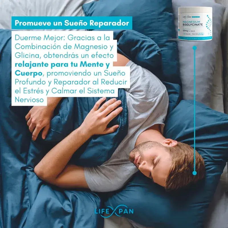 Lifexpan Magnesium Bisglycinate , 90 cápsulas