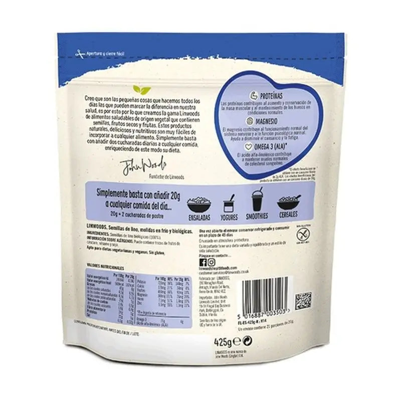 Linwoods Semillas De Lino Molido 675Gr. Bio