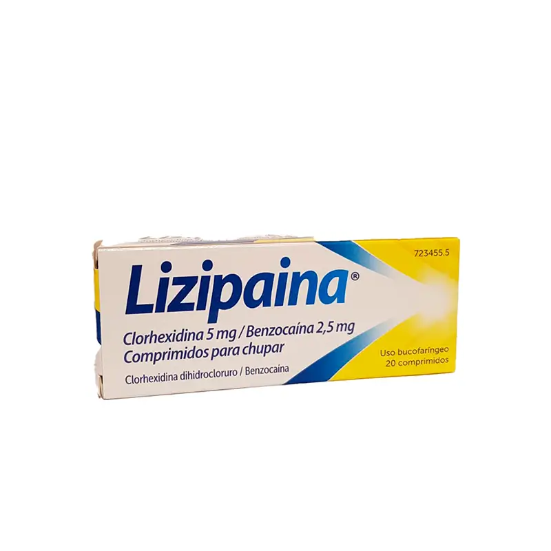 Lizipaina Comprimidos para Chupar, 20 Unidades