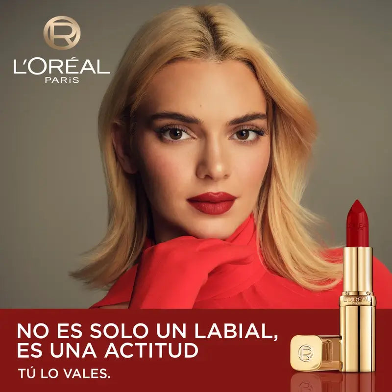L'Oreal Paris Barra Labios 1980 Rojo Anaranjado