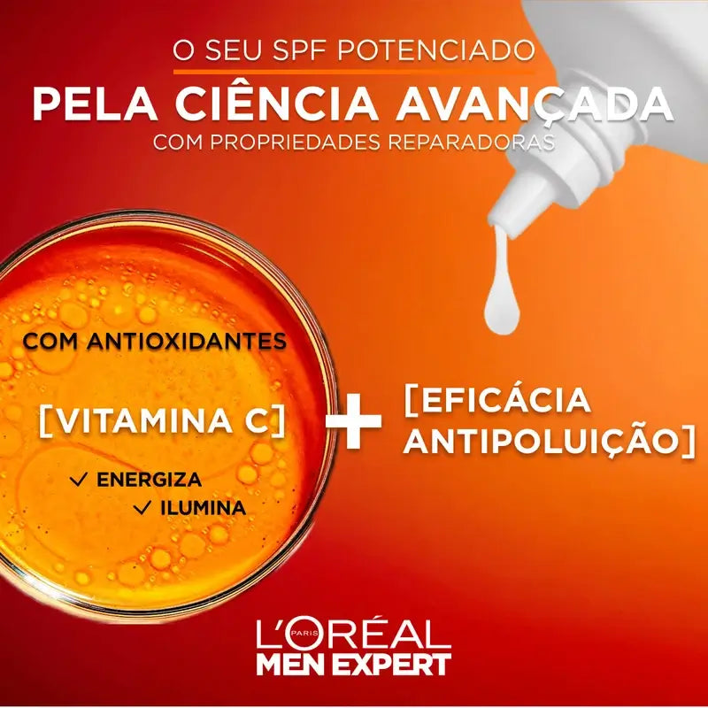 L'Oreal Paris Men Expert Hydra Energetic Fluido Diario Spf50+ 50Ml