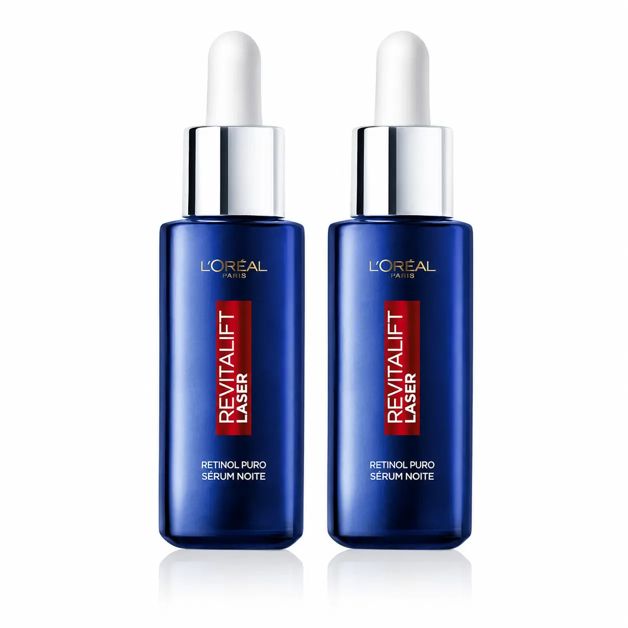 L'Oréal Paris Revitalift Laser Serum Noche Retinol Puro Arrugas Profundas , pack 2