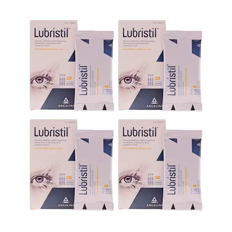 Lubristil Hialuronato Sequedad Ocular 4 X 30 Monodosis