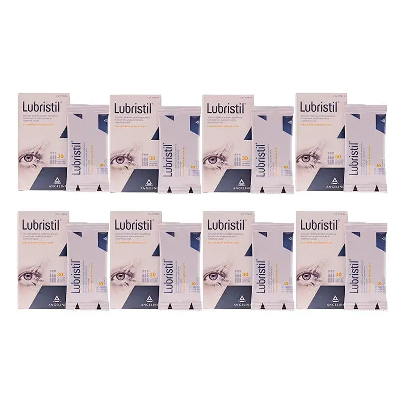Lubristil Hialuronato Sequedad Ocular 8 X 30 Monodosis