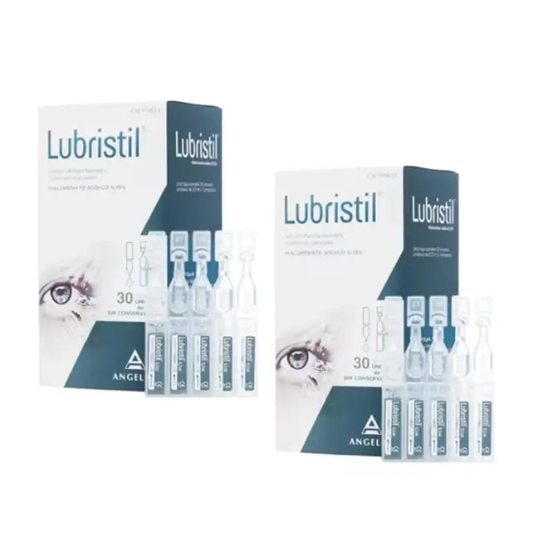 Lubristil Hialuronato Sequedad Ocular, Pack 2 x 30 Monodosis