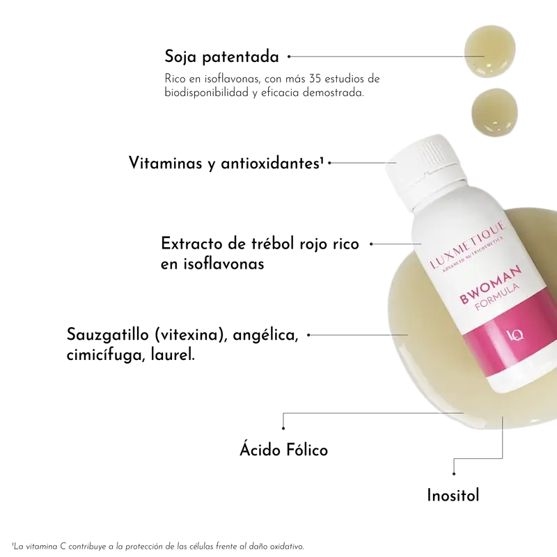Luxmetique Bwoman Formula , 15 viales bebibles x 30 ml