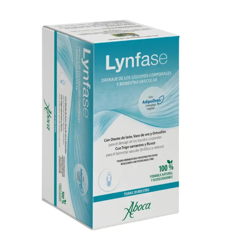Aboca Lynfase Tisana Drenante, 20 Bolsitas