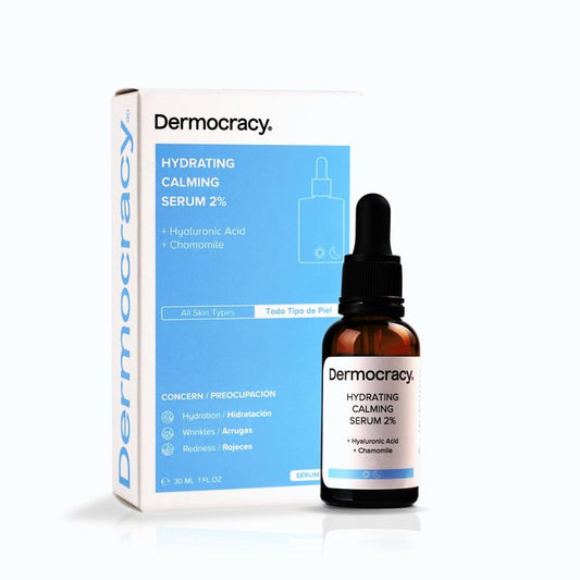 Dermocracy Hydratating Calming Sérum 2% [Ácido Hialurónico + Manzanilla] , 30 Ml
