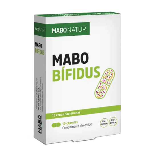 Mabonatur Mabobifidus Probiótico + Prebiótico, 10 caps