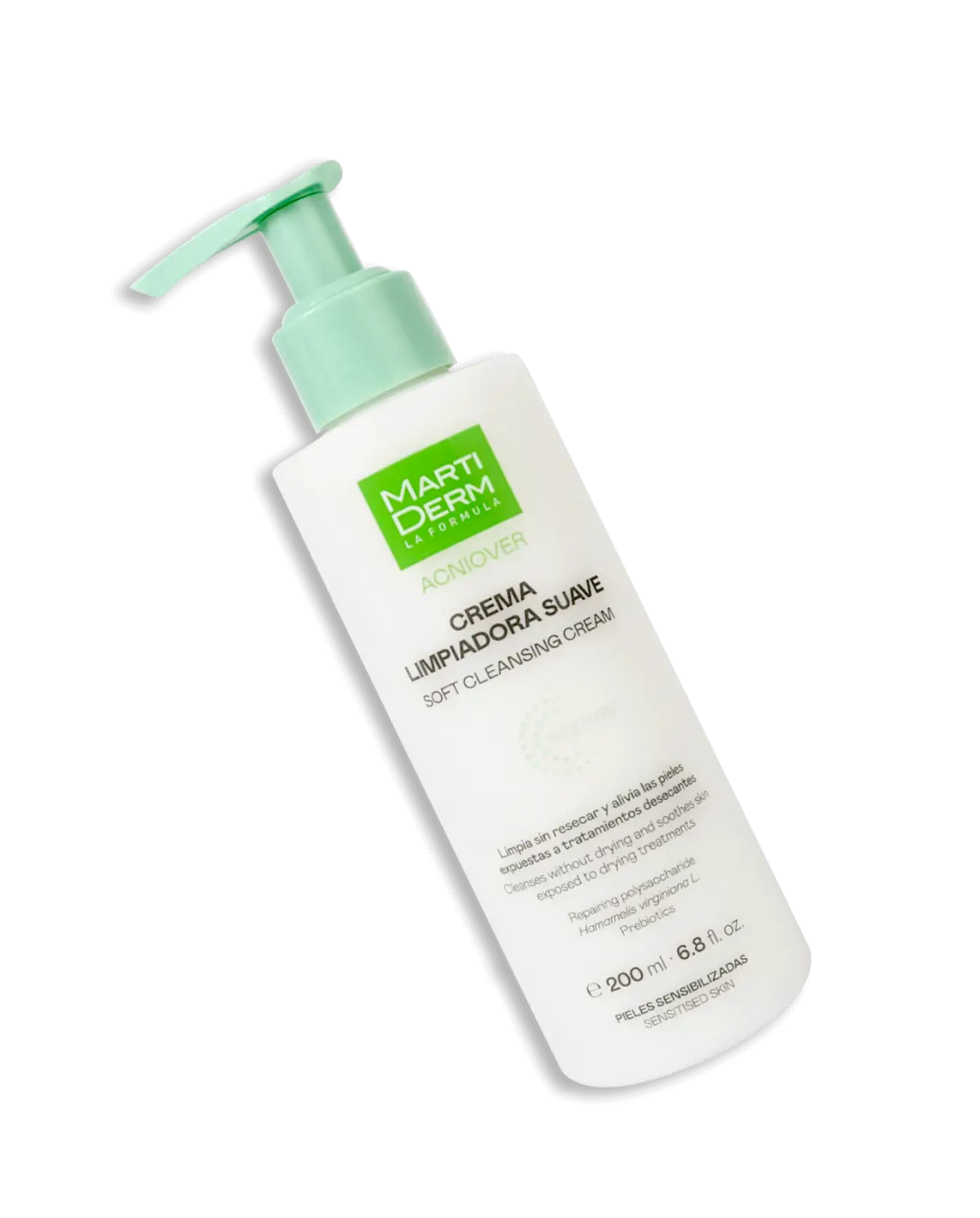 Martiderm Acniover Restore Crema Limpiadora Suave , 200 ml