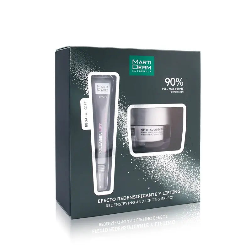 Martiderm Pack Redensificante Y Lifting Gf Vital Age + Shot Collagen Lift