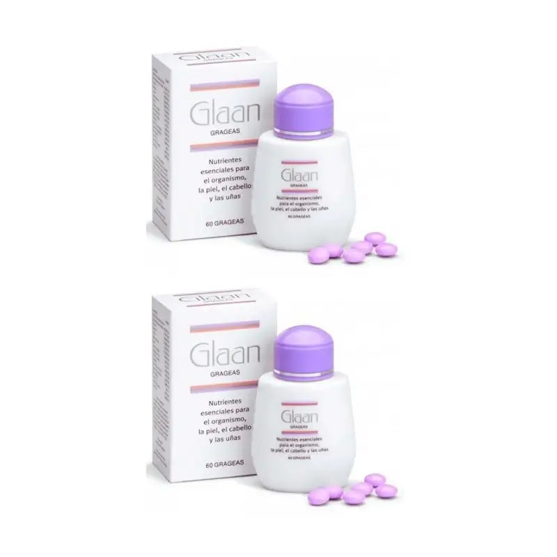 Meda Pharma Glaan Grageas, 2X60 Unidades
