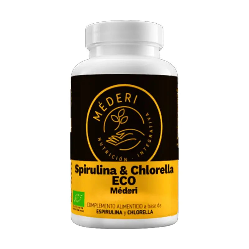 Mederi Nutricion Integrativa Spirulina & Chlorella Eco 500Comp.