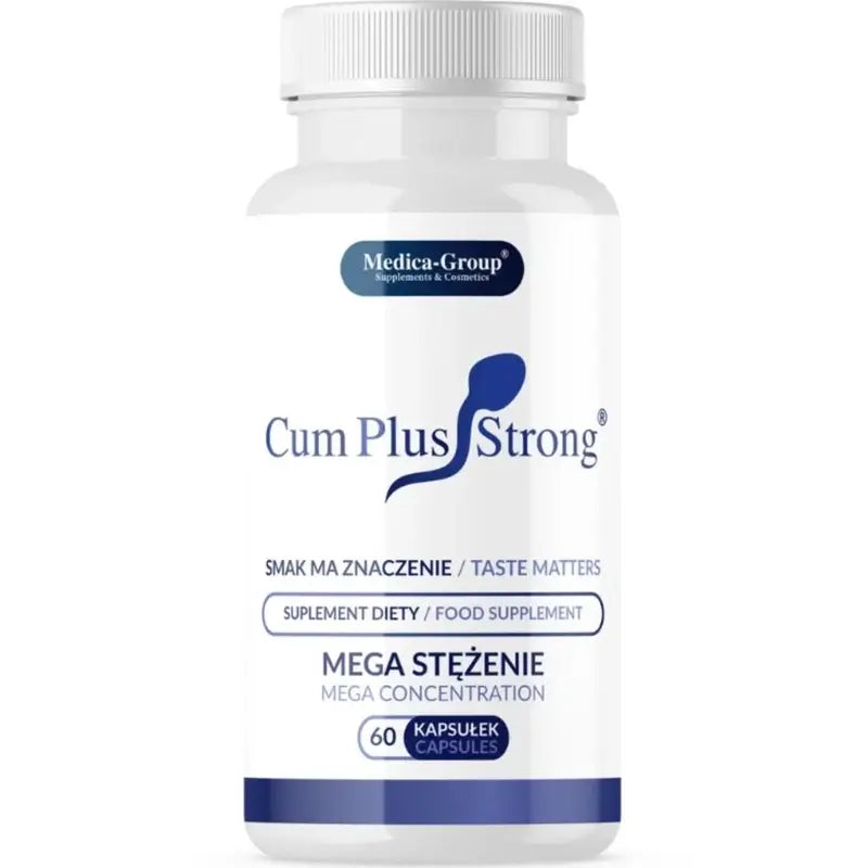 Medica Group Cum Plus Strong: Refuerza Tu Vitalidad Y Potencia La Calidad Del Semen De Forma Natural , 60 cápsulas