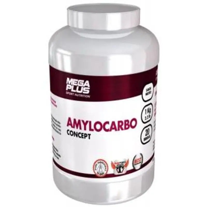 Mega Plus Amylocarbo Concept Neutro 1Kg.