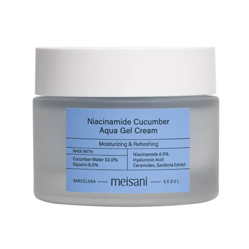 Meisani Niacinamide Cucumber Aqua Gel Crema, 50 ml