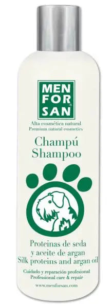 Menforsan Champú Proteinas Seda+Aceite Argan 300 ml