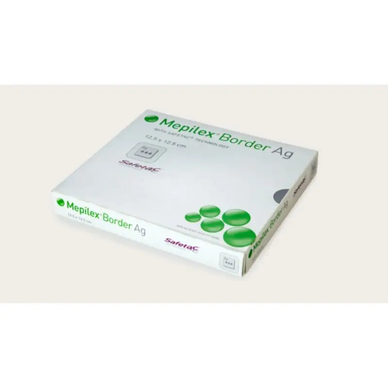 Mepilex Ag Apósito 12,5X12,5 cm, 5 unidades