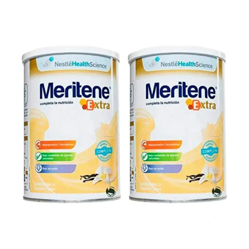 Meritene Extra Vainilla, 2X450 Gr