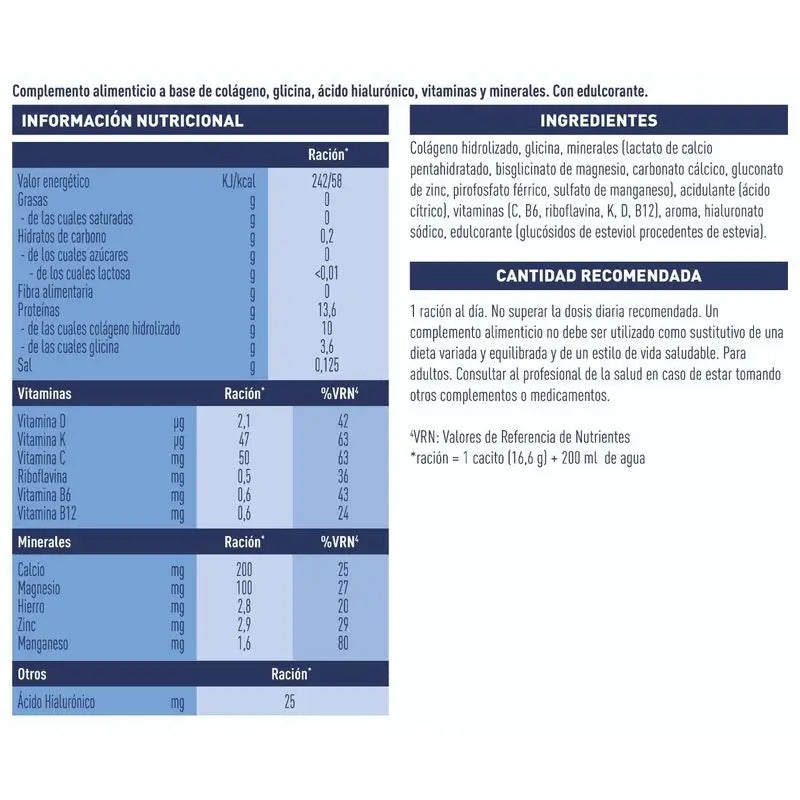 Meritene Mobilis Advanced Collagen Sabor A Limón, 24 raciones de 16,6g