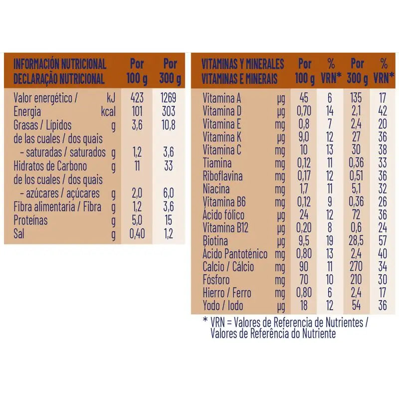 Meritene Pure de Ternera a la Jardinera, 300 gr