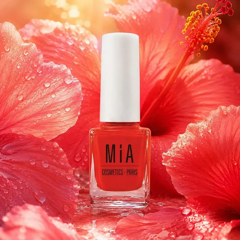 Mia Cosmetics Paris Pintauñas Hibiscus Radiant Glow, 11 ml