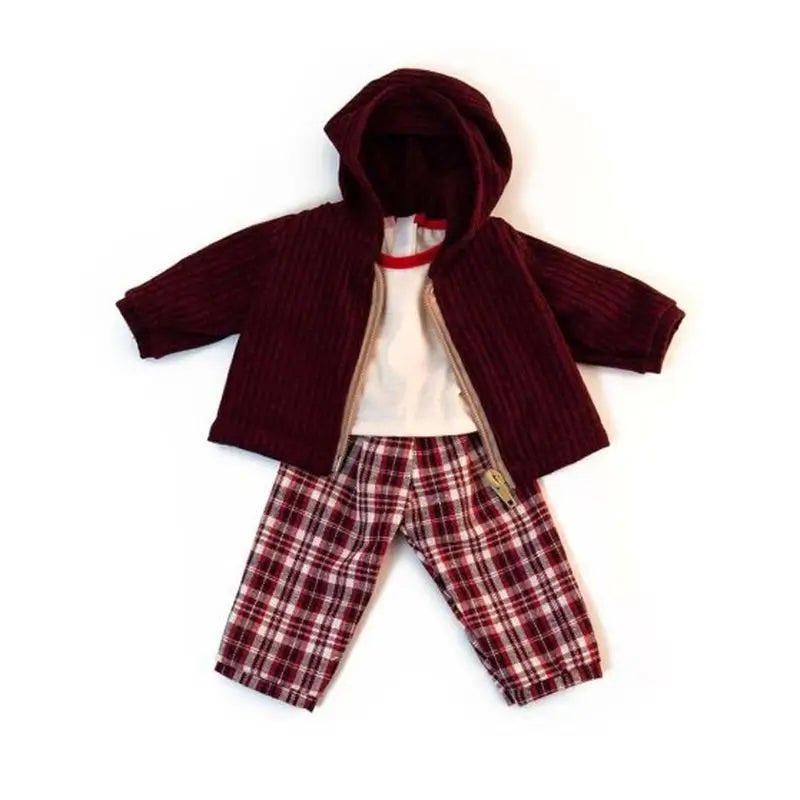 Miniland Ropa Conjunto Frío Pantalón Para Muñeco 38 Cm