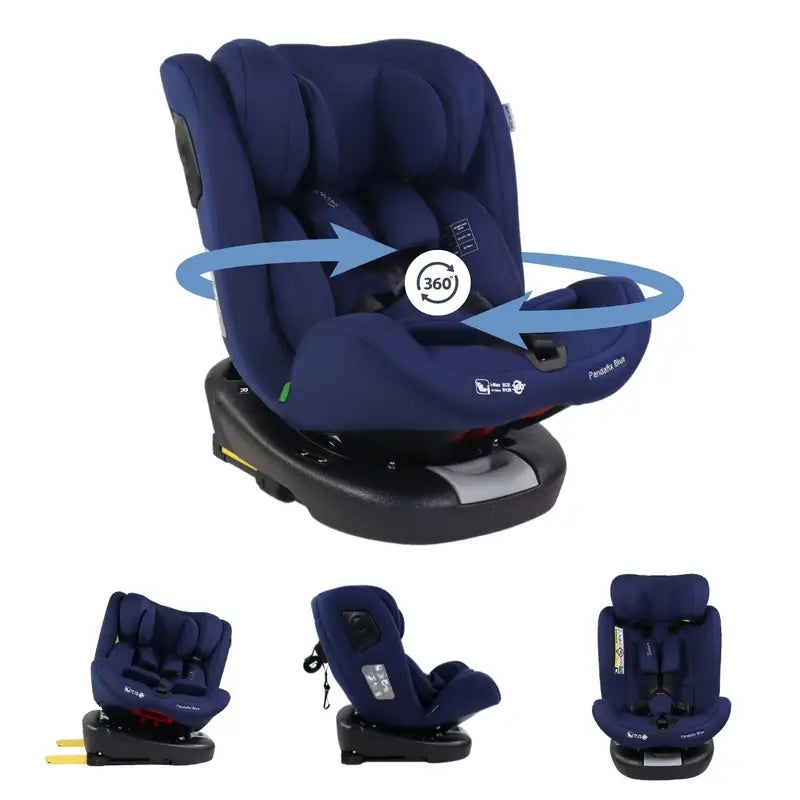 Mobiclinic Pandafix Silla De Coche Infantil Azul