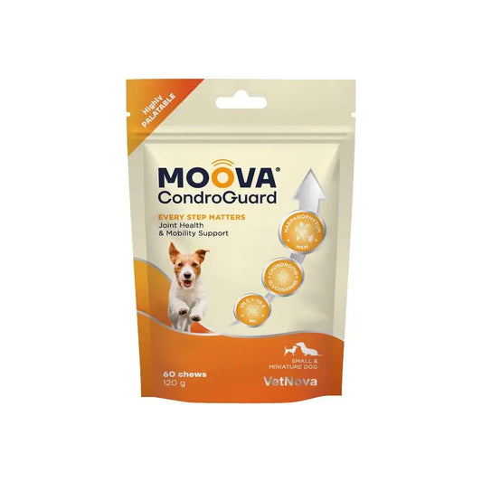 Moova CondroGuard Perros Pequeños y Miniatura 60 chews