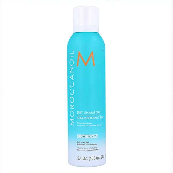 Moroccanoil Champú Seco Tonos Claros, 205 ml