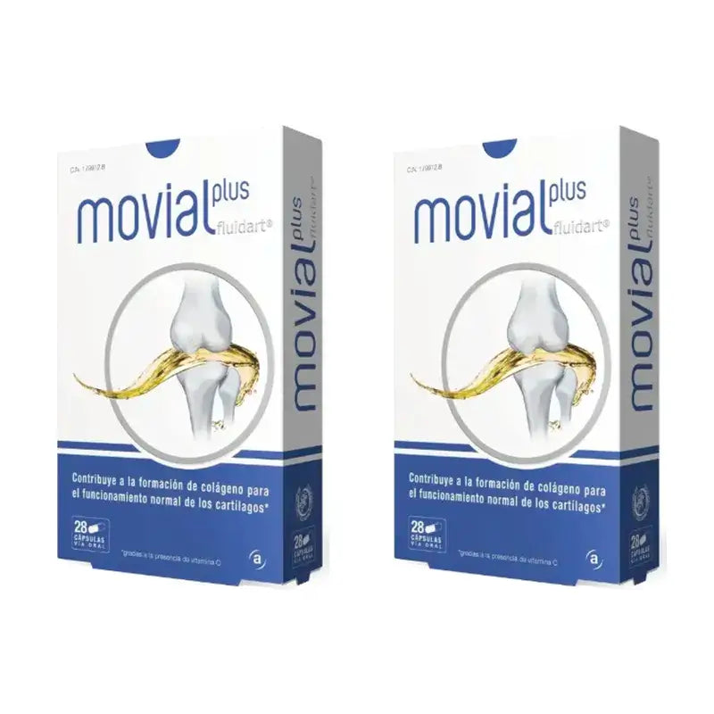 Movial Plus Fluidart Pack 2 x 28 Cápsulas