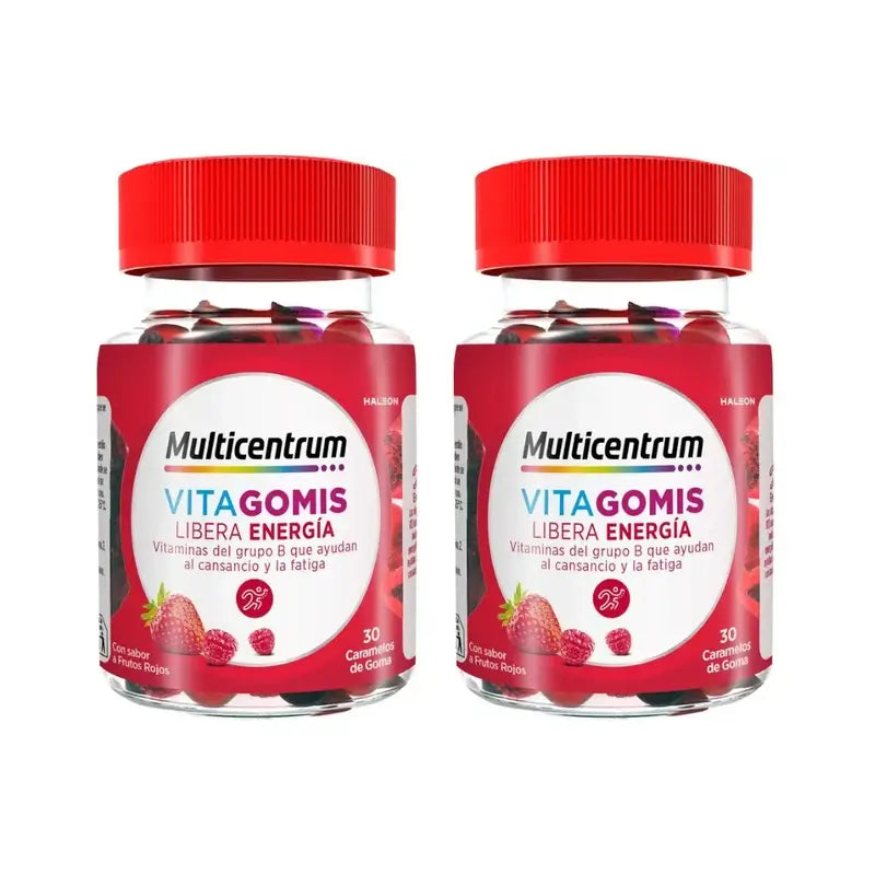 Multicentrum Vitagomis Energía, 2X30 Unidades