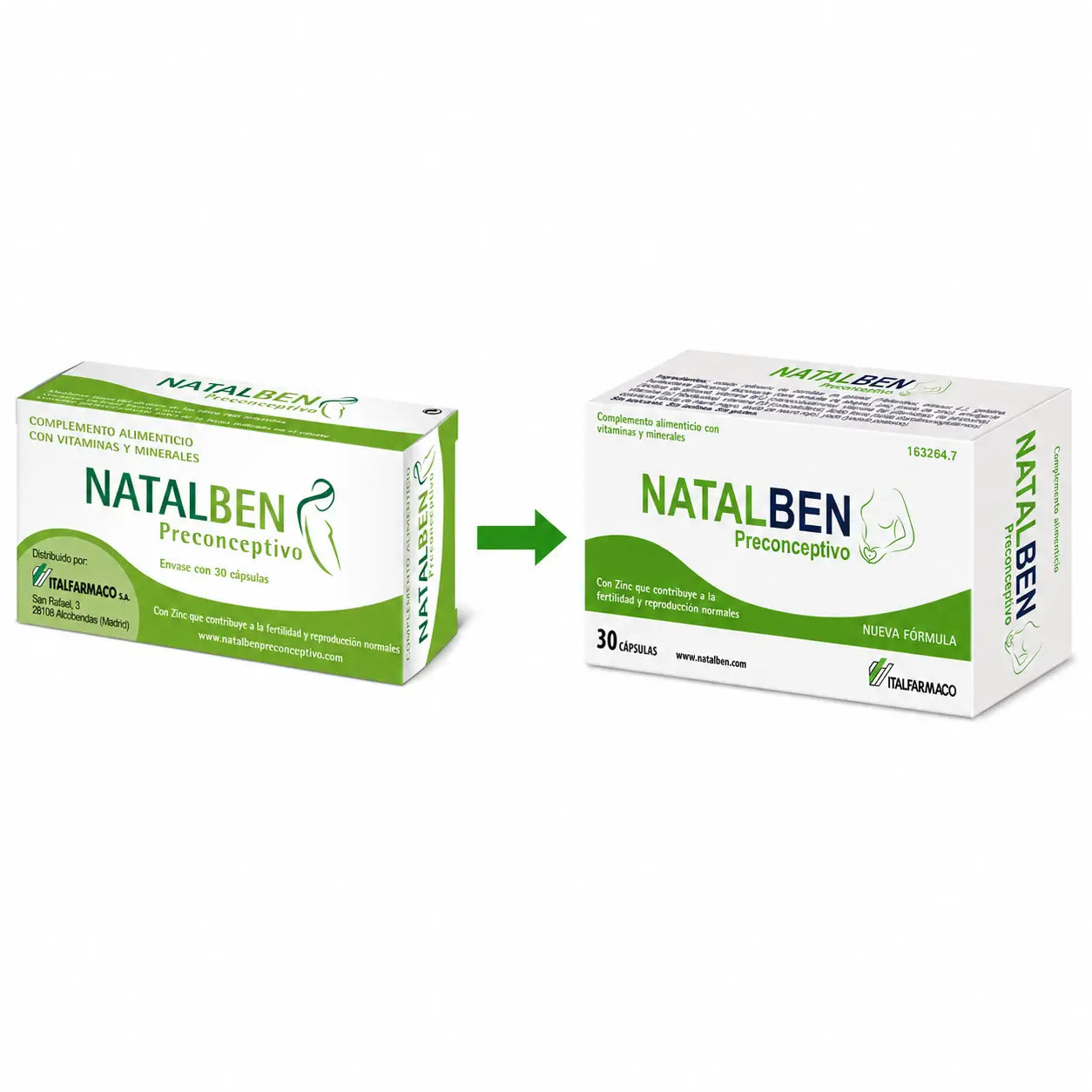 Natalben Preconceptivo, 3x30 Cápsulas