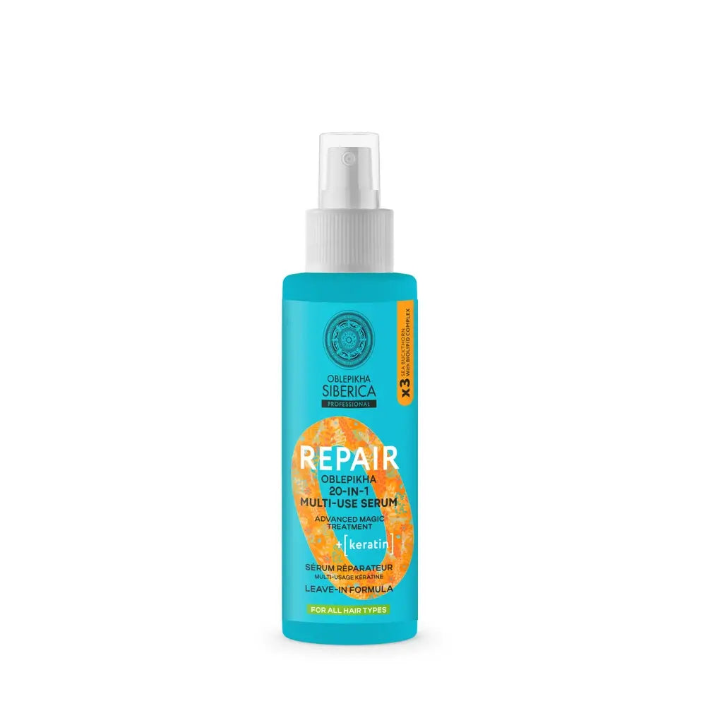 Natura Siberica Sérum Multifunción Reparador De Queratina, 200 Ml