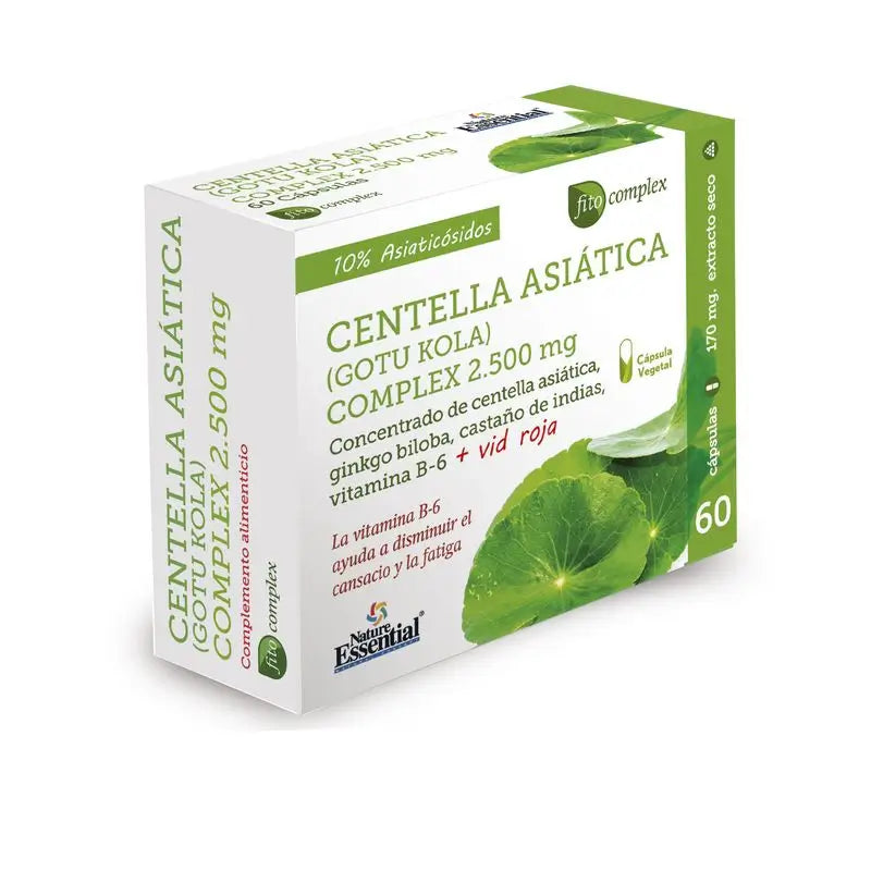 Nature Essential Blister Centella Asiatica Complex , 60 cápsulas