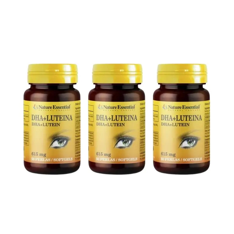 Nature Essential Dha + Luteina Pack 3 x 50 perlas