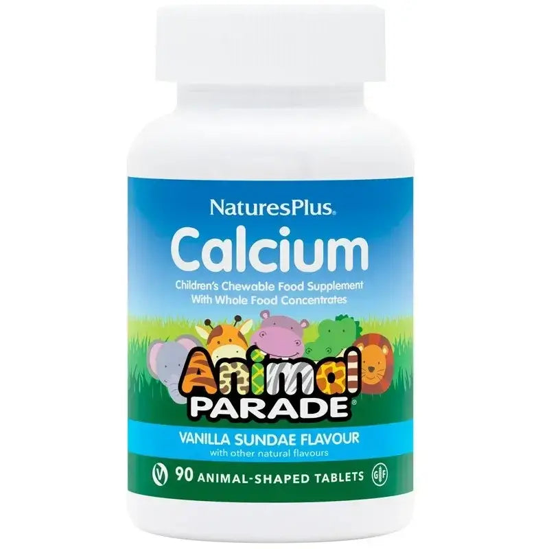 Natures Plus Animal Parade Calcio, 90 Animales Masticables