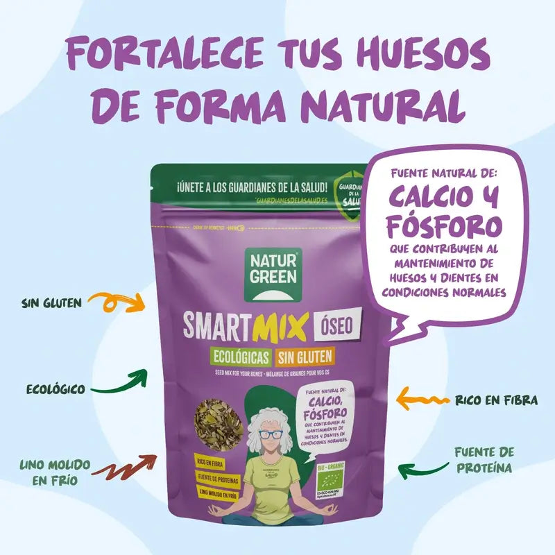 Naturgreen Semillas Ecológica Para Tus Huesos, 175 gramos