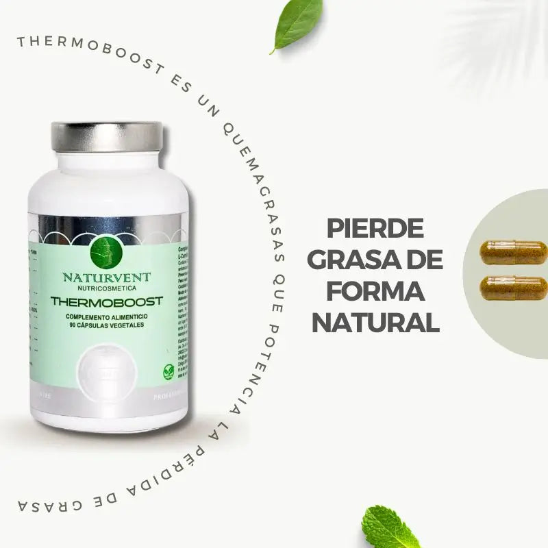 Naturvent Quemagrasas Thermoboost, 90 cápsulas