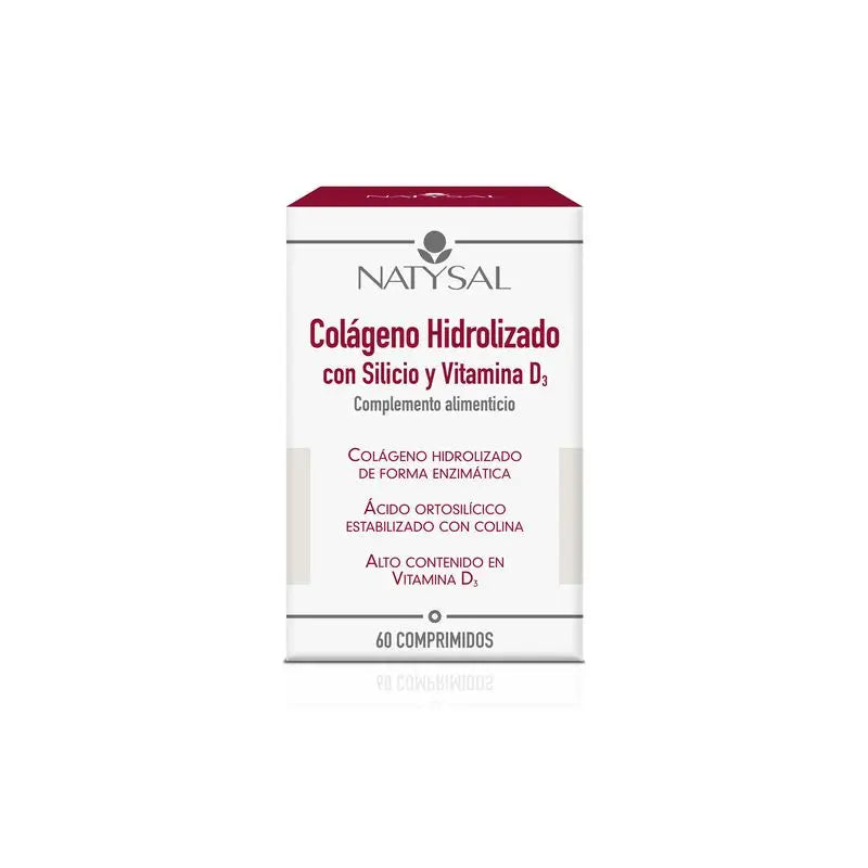 Natysal Colageno Con Silicio Vit D3 , 60 comprimidos