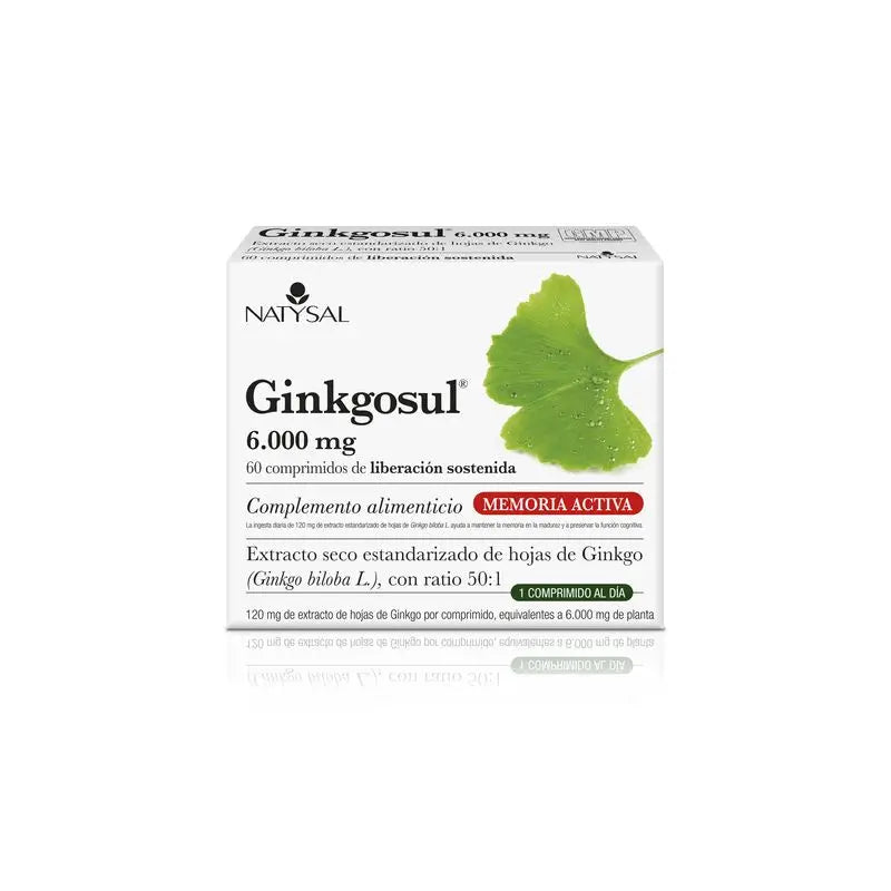Natysal Ginkgosul , 60 cápsulas