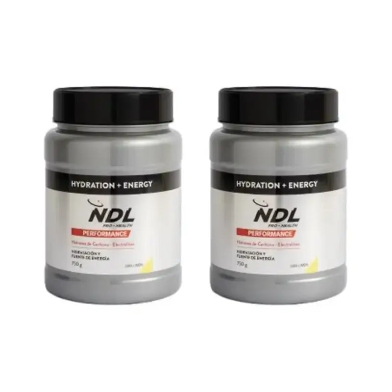 Ndl Pro-Health Hidratación Y Energía Sabor Lima - Limón, 2X750G