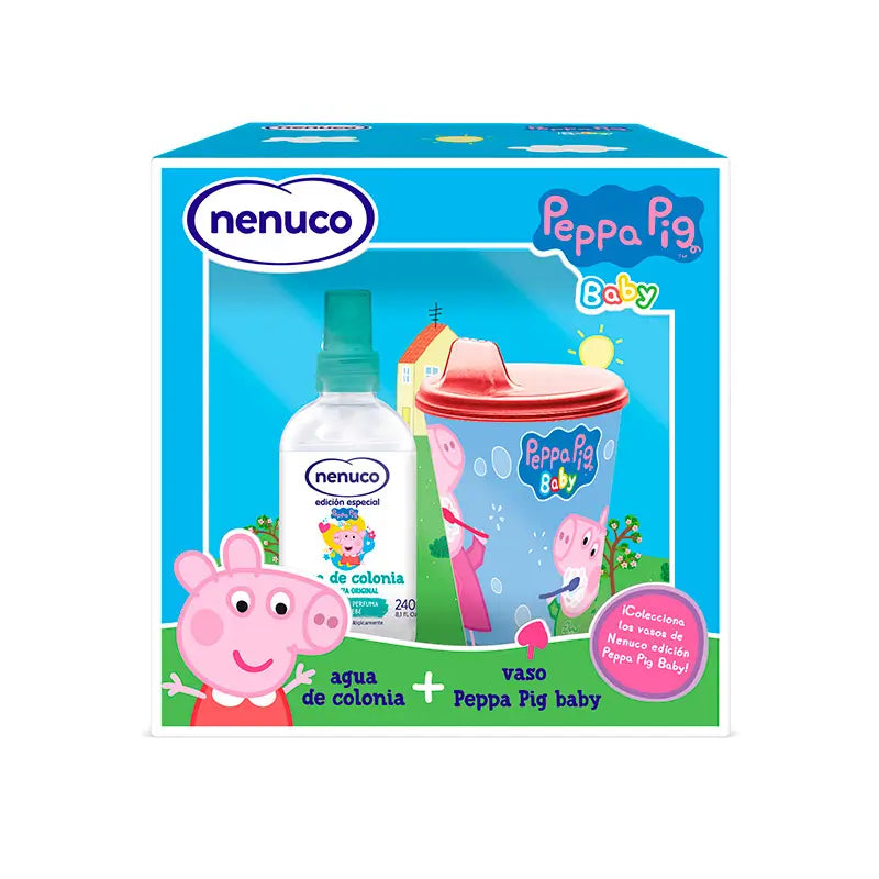 Nenuco Agua de Colonia Peppa Pig 240 ml vaso de Regalo