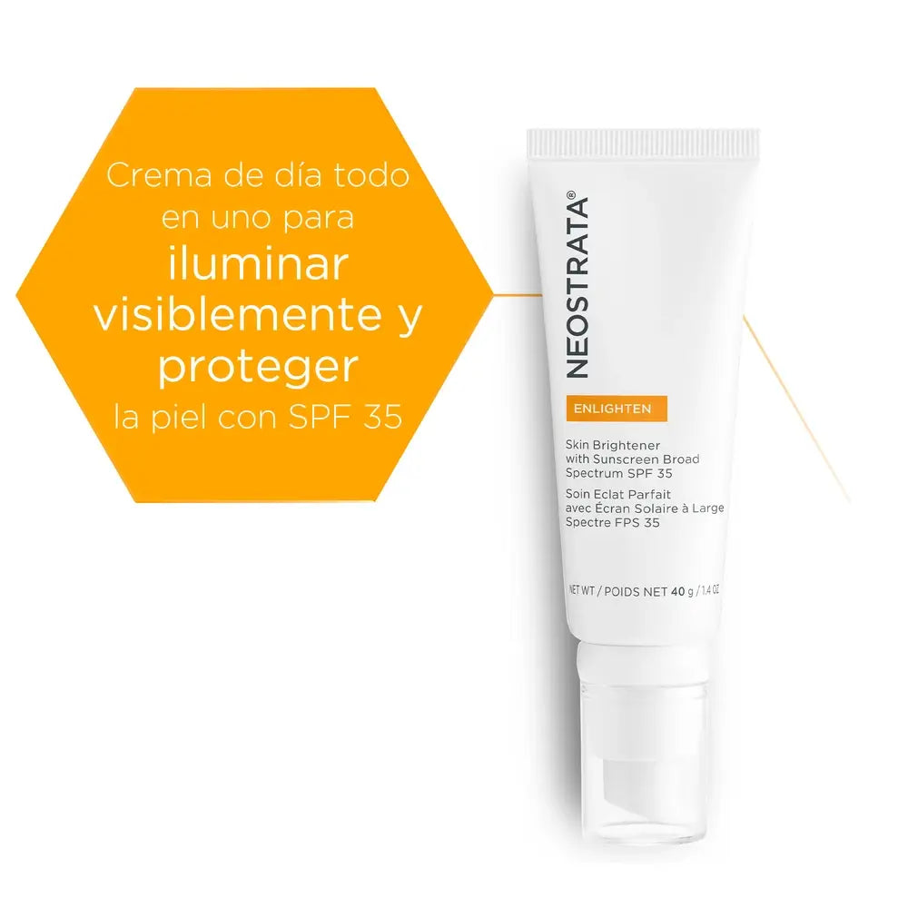 Neostrata Crema iluminadora SPF35, crema hidratante facial antiedad 40g