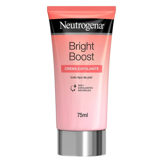 Neutrogena Brigh Boost Crema Exfoliante, 75 ml