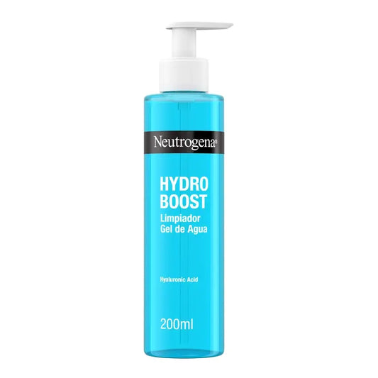Neutrogena Hydro Boost Gel Limpiador Facial Ácido Hialurónico, 200 ml
