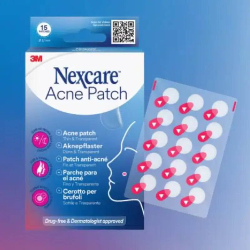 Nexcare Parche para el acné 12mm, 15 uds.