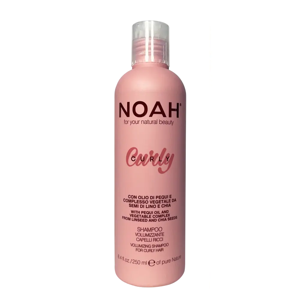 Noah Curlychampú Voluminizador Para Cabello Rizado, 250 Ml