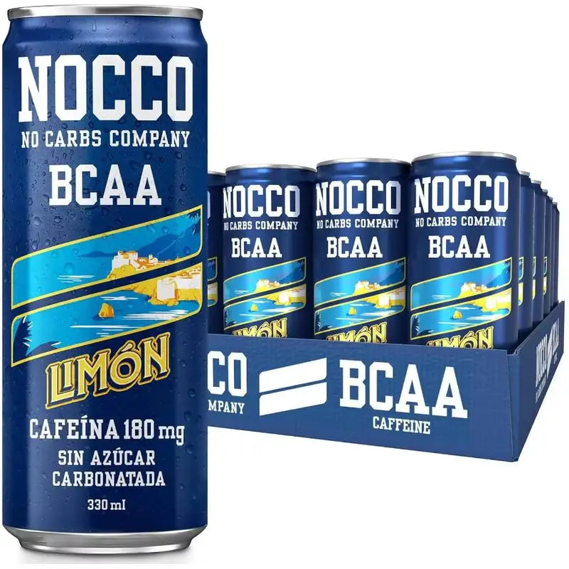 Nocco Pack Bcaa Limón Del Sol, 12 uds x 330 ml